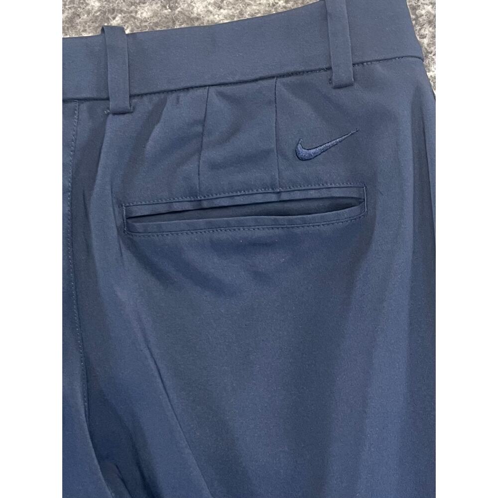 Nike Dri-FIT Pants Mens 33x34 Navy Blue Standard Fit Golf AJ5489-451 Stretch